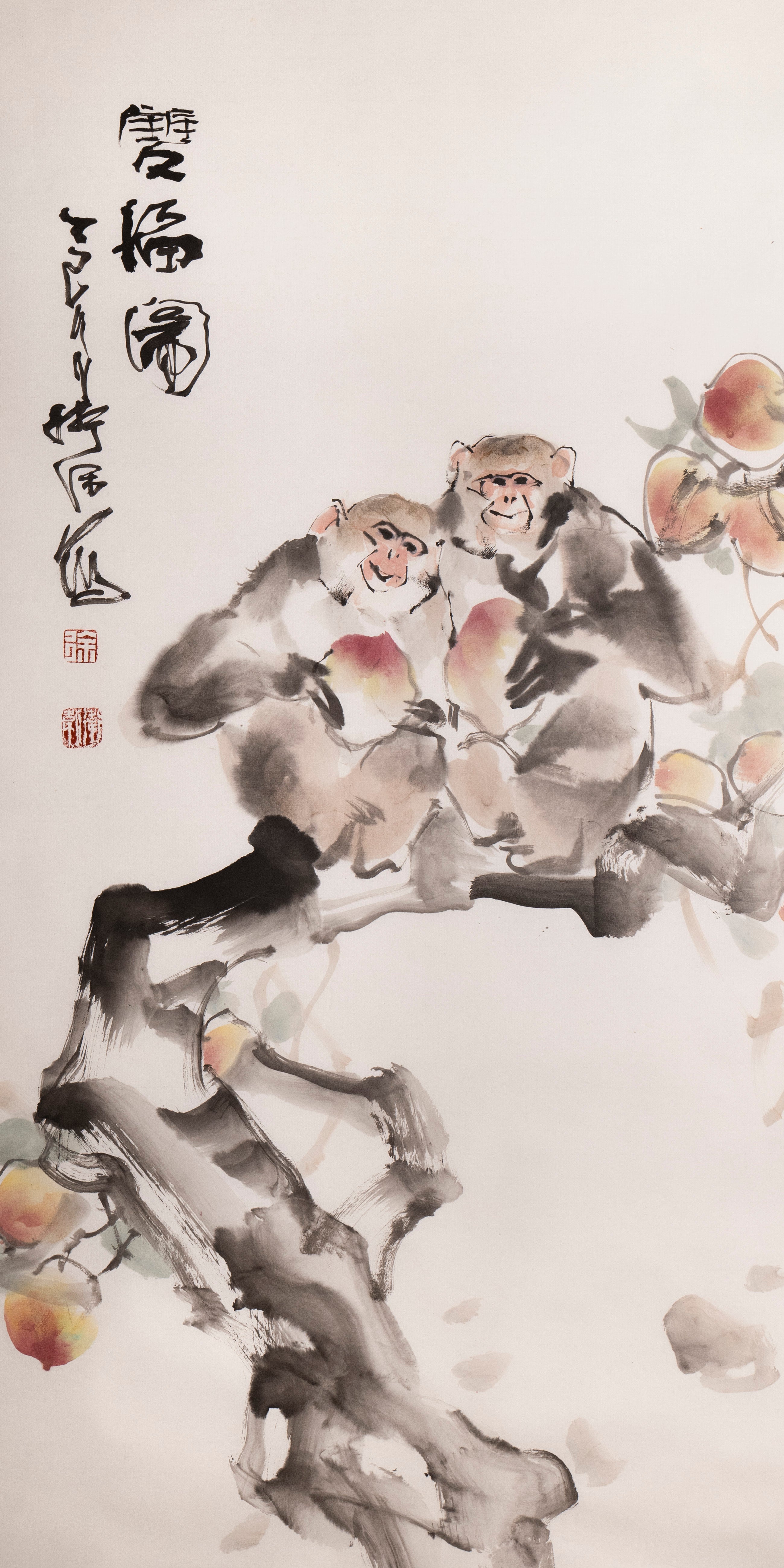 双福图Double Blessings